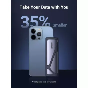 UGREEN NVMe and SATA M.2 Enclosure Tool-Free &10Gbps USB C 3.2 Gen2 UGREEN NVMe and SATA M.2 Enclosure Tool-Free &10Gbps USB C 3.2 Gen2